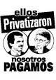 Las privatizaciones